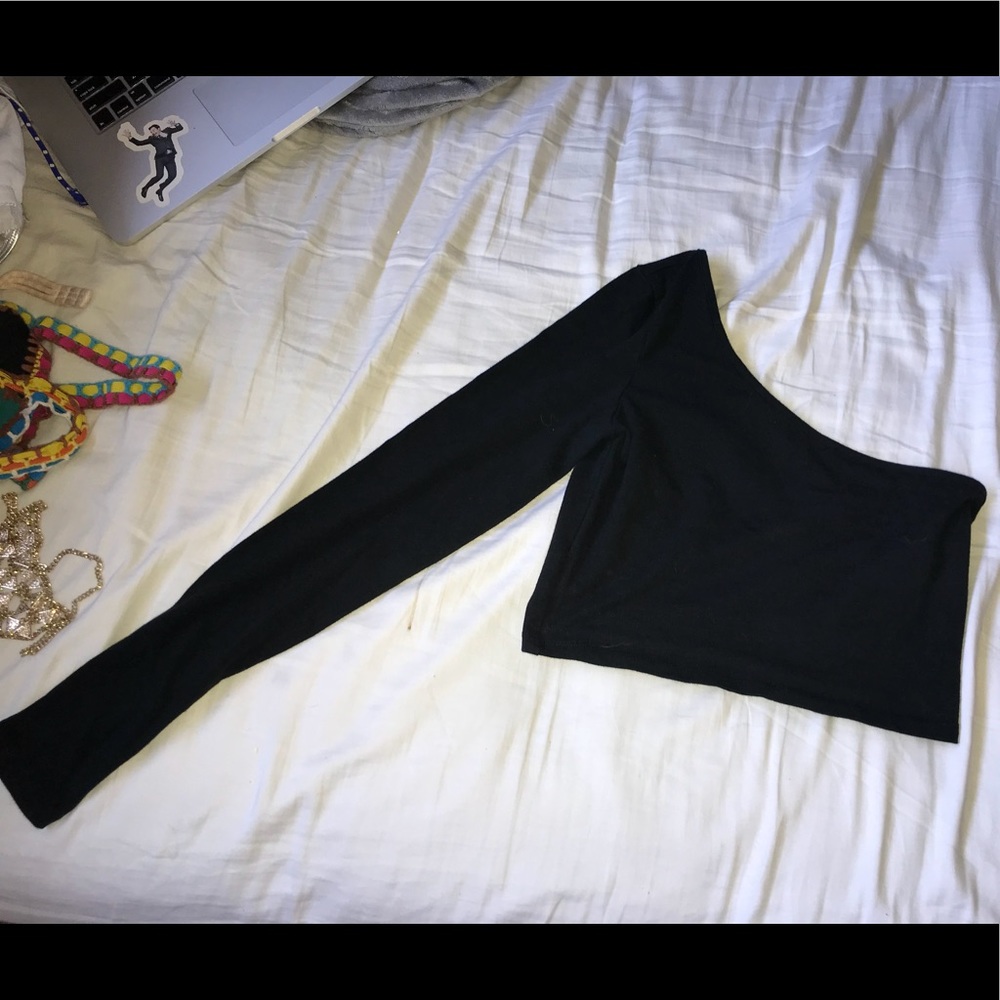 One shoulder crop top Forever 21